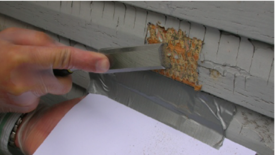 Take a Lead Paint Sample